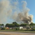 Fire Engulfs Dallas Produce Warehouse