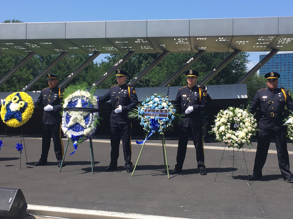 Dallas Police Department Honors Fallen Officers On Police Memorial Day